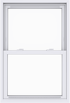 Double-hung window product illustration