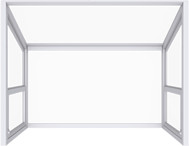 Garden window product illustration