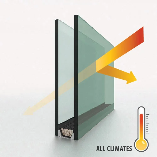 Infinit-e glass package illustration