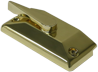 Polished Brass Pull-Tight cam lock finish