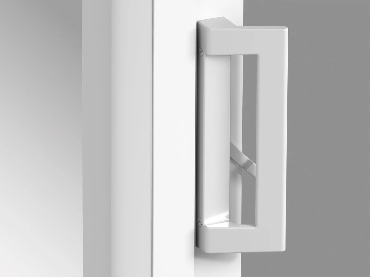 Milgard V300 squared sliding-door handle