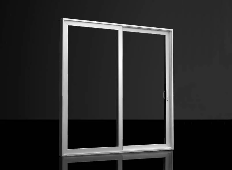 Milgard V400 Tuscany sliding patio door exterior