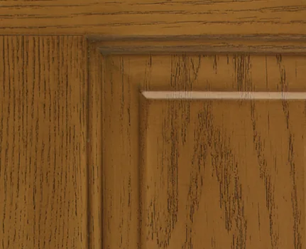 ProVia Legacy woodgrain steel skin detail
