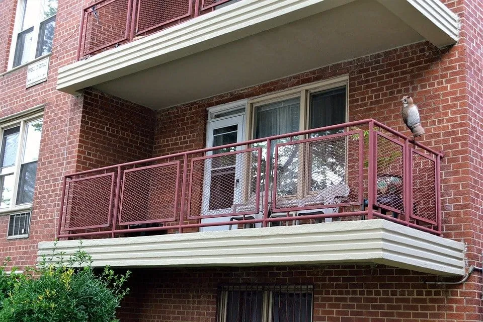 Windows in terrace